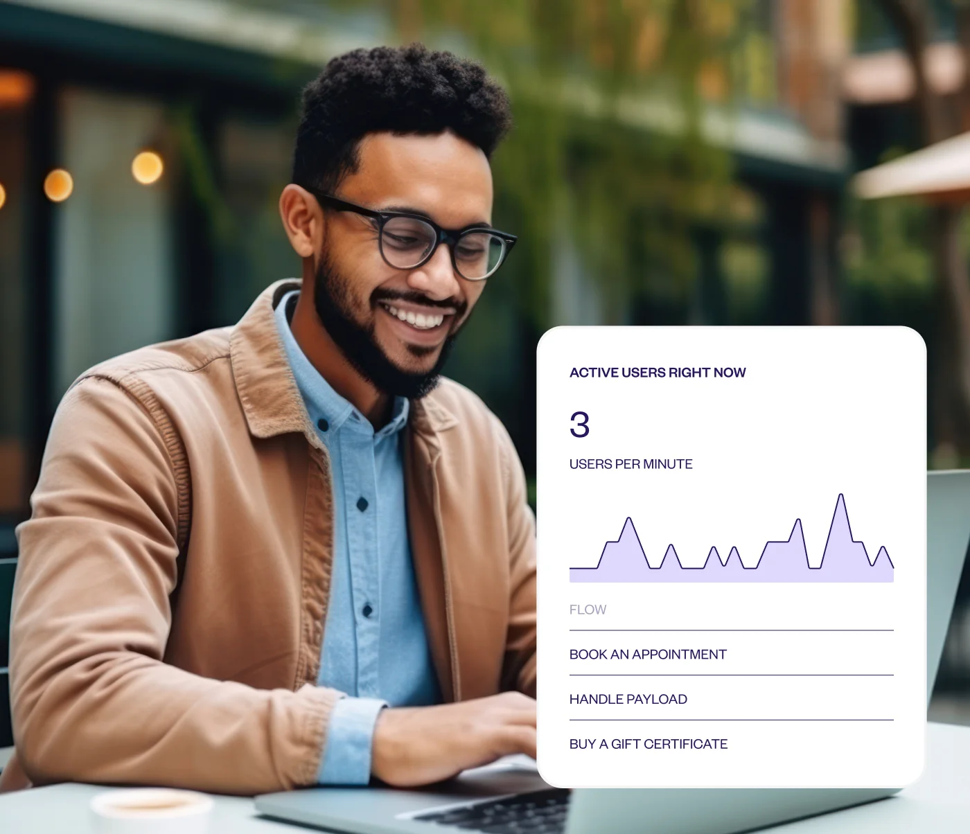 Photo showing Coversational AI Customer Service